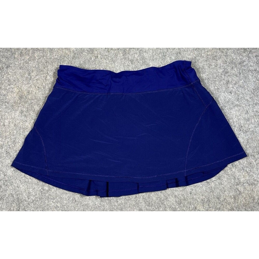 Lululemon Circuit Breaker Skirt Women’s 8 Navy Gym Tennis Golf Pickleball Run